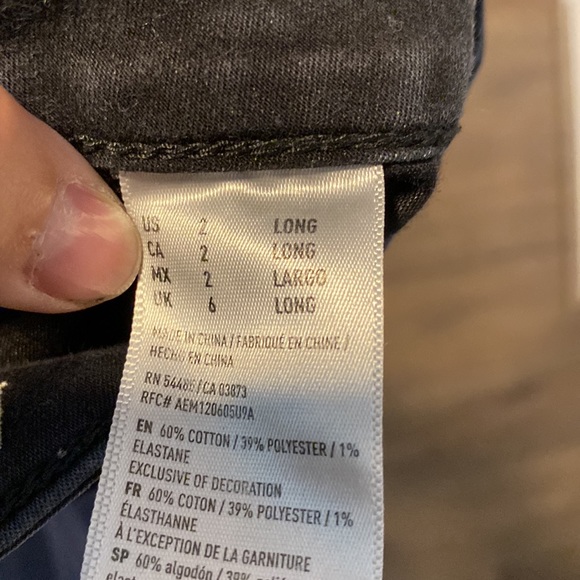American Eagle Black Skinny Jeans - Picture 5 of 5
